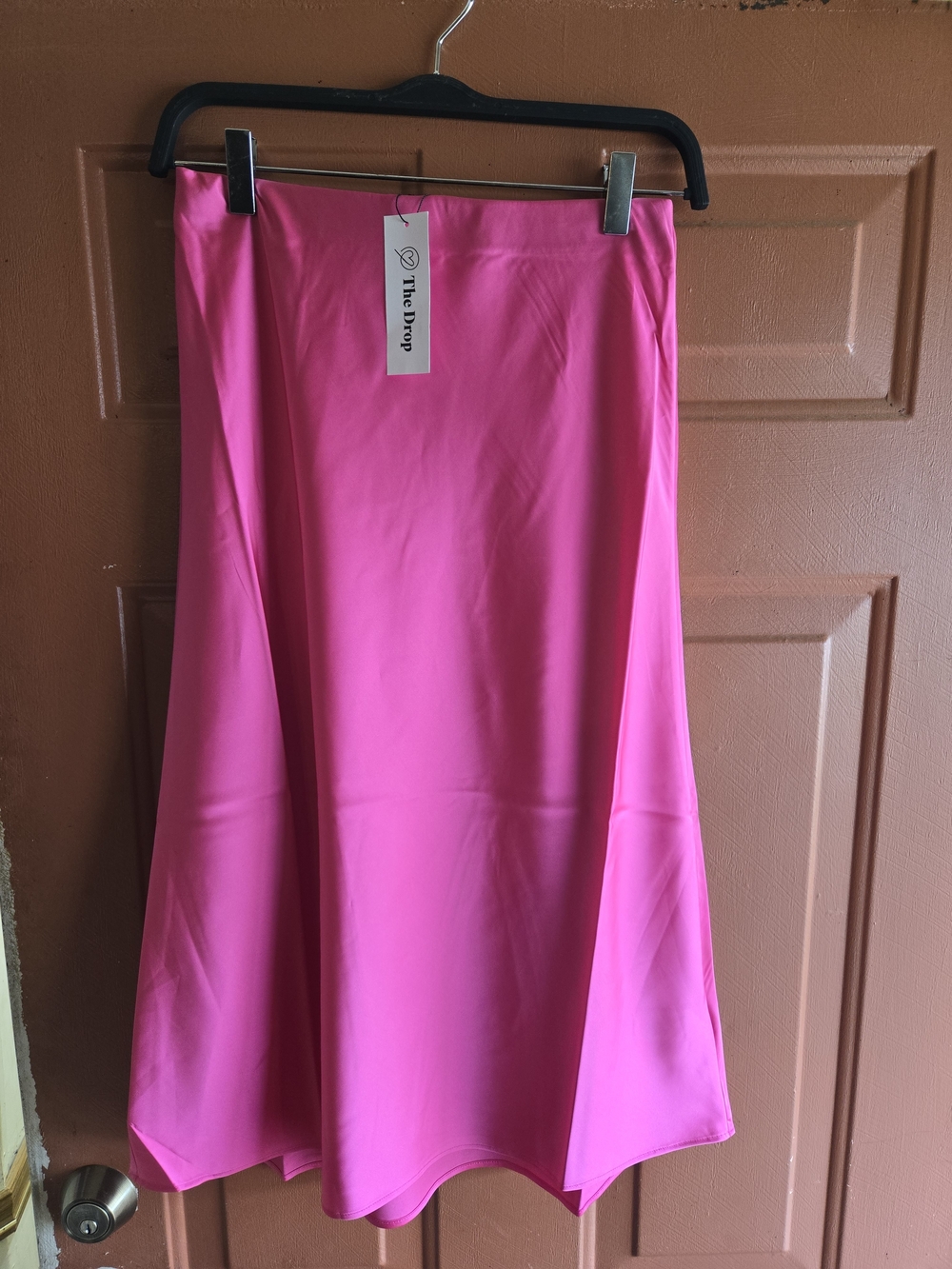 The Drop Women's Hot Pink A-Line Skirt
